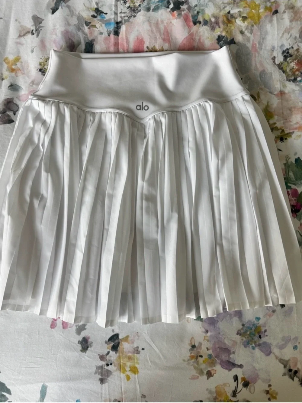 ALO Pleated Grand Slam Skirt Bundle SZ M